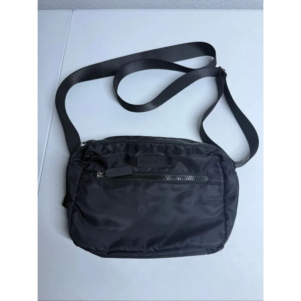 Danskin Women’s Nylon Black Crossbody Bag